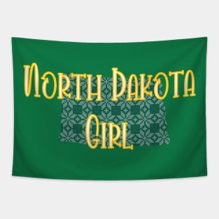 North Dakota Girl Tapestry