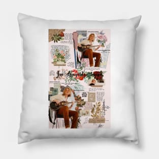 Joe Langridge-Brown Collage Pillow