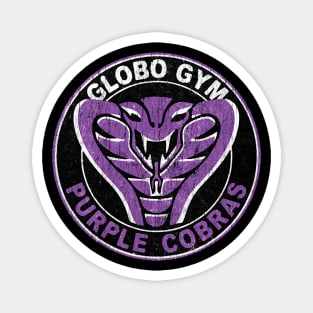 Globo gym purple cobras vintage Magnet