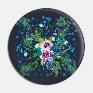 Magical Rose Garden at night Pin