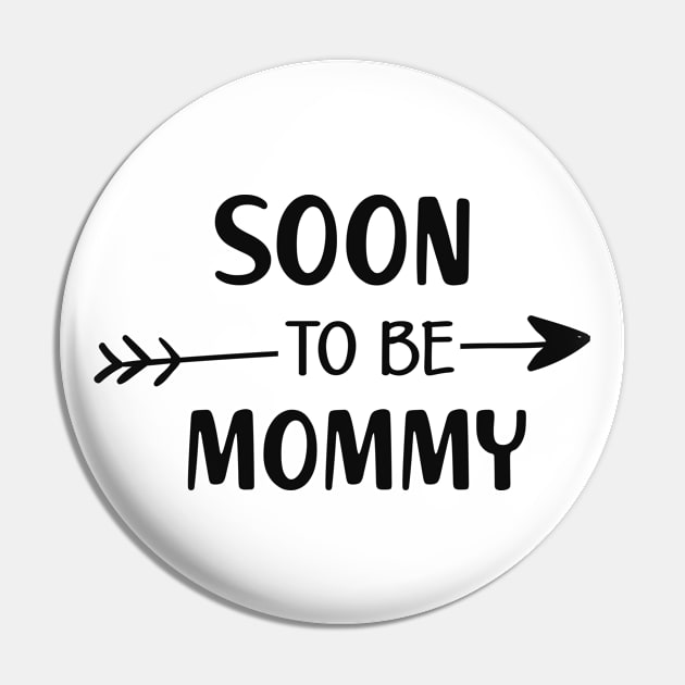 Soon to be mommy Pin by KC Happy Shop