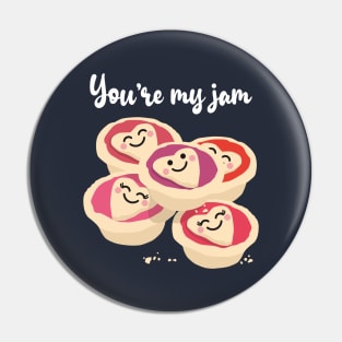 You're My Jam (Tarts) - Pink Pin