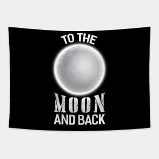 To the Moon and Back Tapestry