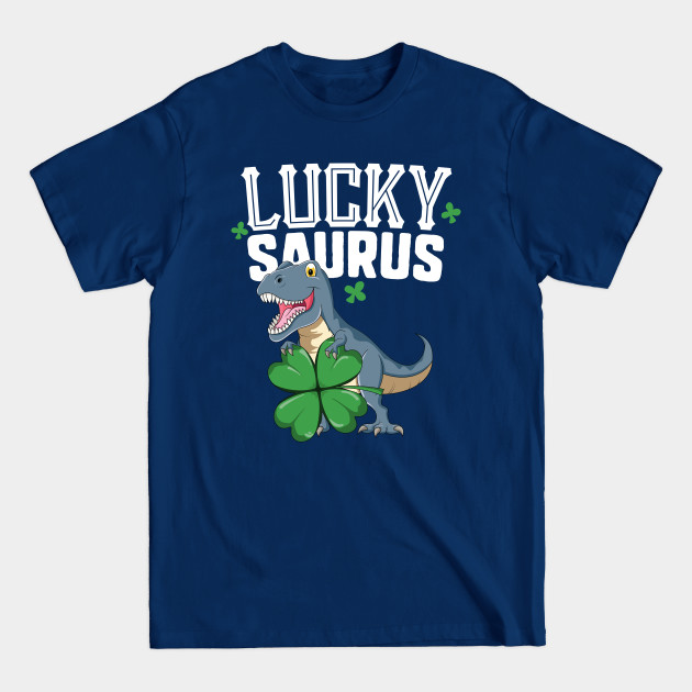 Disover Lucky Saurus T Rex St Patricks Day T-Shirt Pat Trex Kids - Kids T Rex - T-Shirt