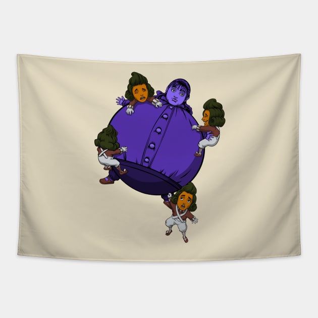 Oompa Loompas Save Me! Tapestry by Doomcandy