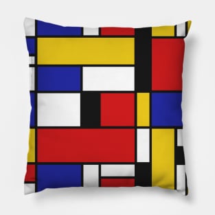 Colorful Geometrical Abstract Design Pillow