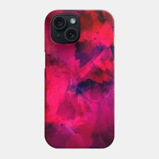 Red Abstract Painting Pattern Phone Case