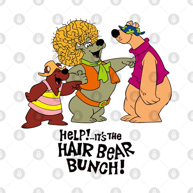 Help!... It's the Hair Bear Bunch! by HellraiserDesigns