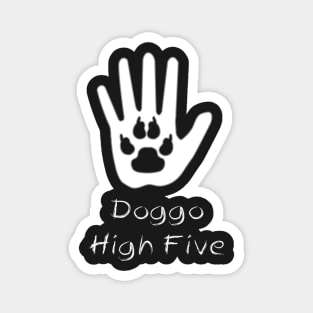 Palm to Paw - High Five Magnet