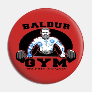 Baldur gym Pin