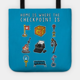 Gamer T-Shirt Checkpoints Tote