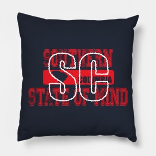 Southern State of Mind-South Carolina 3 Pillow