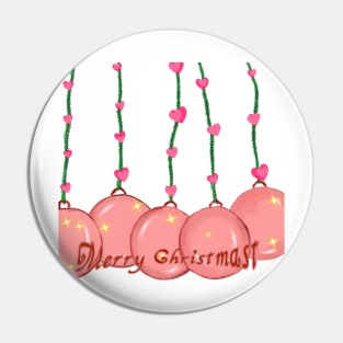 Balls of chritsmas Pin