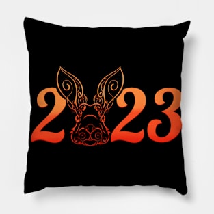 Ornament Rabbit 2023 Happy Chinese New Year Pillow