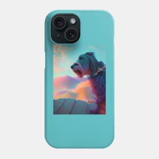 Blue Cartoon Griff Phone Case