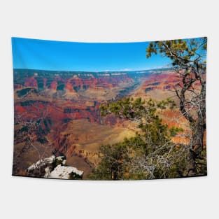 Grand Canyon Beautiful day Photo To travel is to live Tapestry