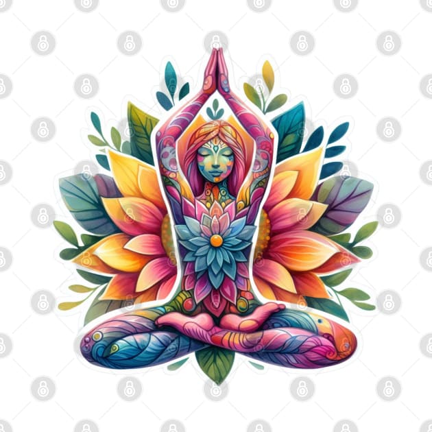 The Blossoming Yogi by CAutumnTrapp