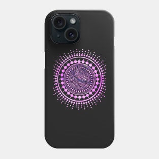 Pink Dot Art Phone Case