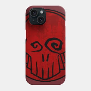 skull pin Phone Case