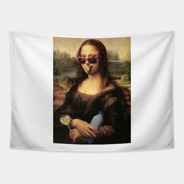 Dope Lisa Tapestry by Digital-Zoo