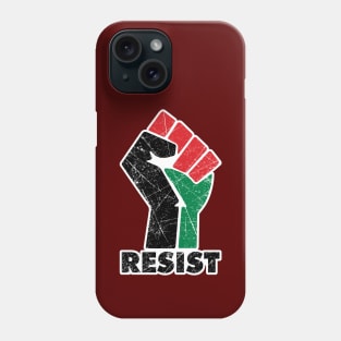 Resistance is Existence Solidarity and Support Design Against the Injustice In Palestine Phone Case