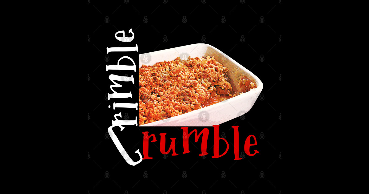 Crimble Crumble Friday Night Dinner Sticker TeePublic