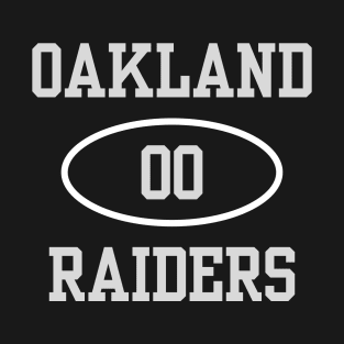 OAKLAND RAIDERS "MR. RAIDER" JIM OTTO #00 T-Shirt