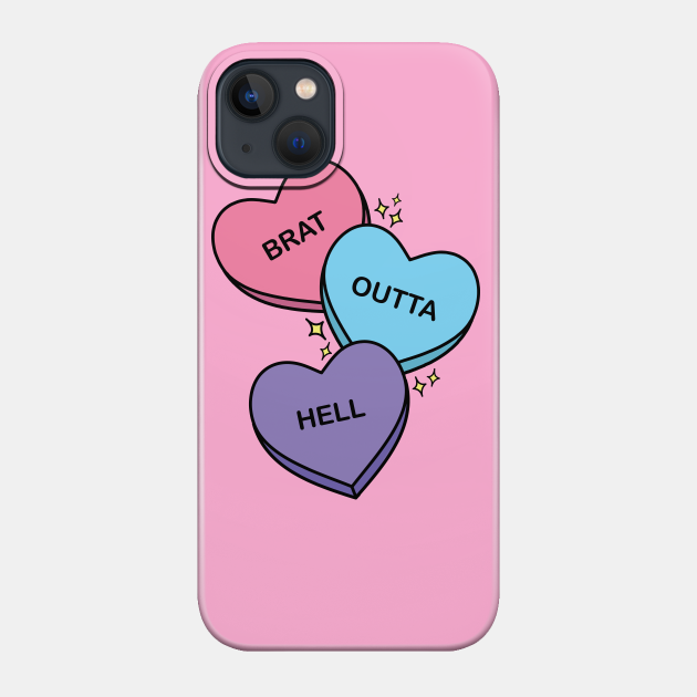 Brat Outta Hell - Cartoon - Phone Case