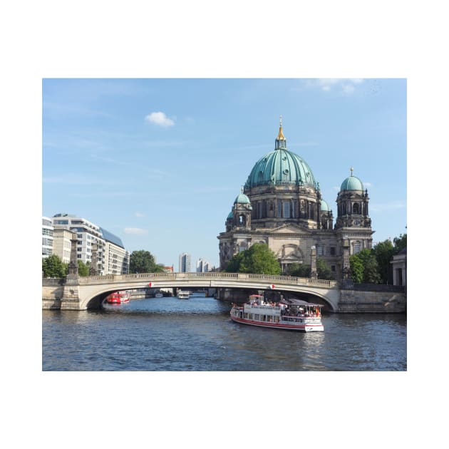 Berlin Cathedral and River Spree, Berlin-Mitte, Berlin, Germany by Kruegerfoto