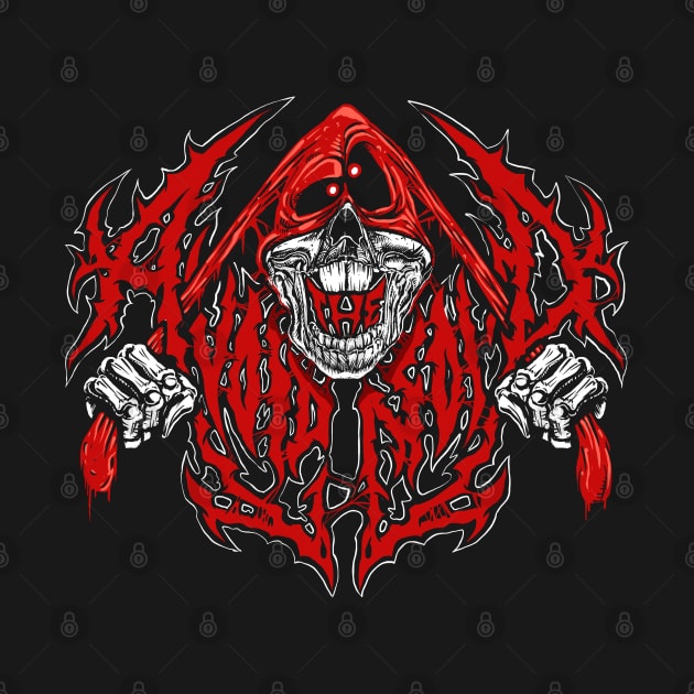 Avoid the Noid - Death Metal Logo by Brootal Branding