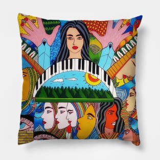 modern art Pillow