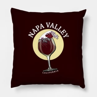 Napa Valley California Wine Pillow