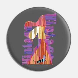 Retro Cartoon Party Birthday Gift For Women Pin