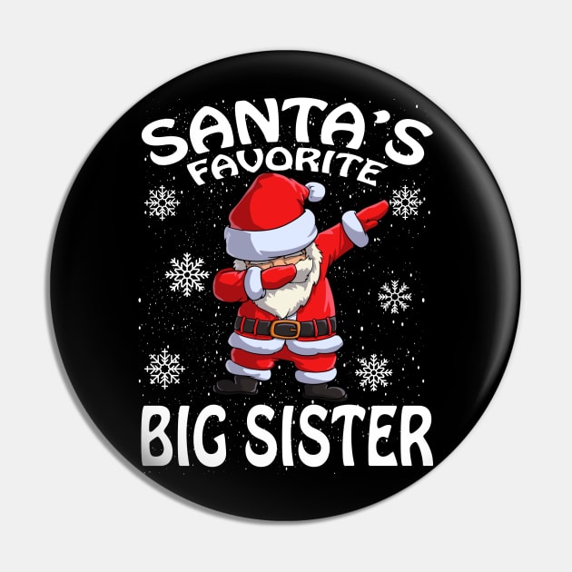 Santas Favorite Big Sister Christmas Pin by intelus