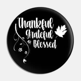 thankful greatful blessed Pin
