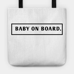 Baby On Board Tote