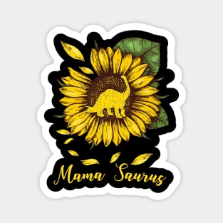 Sunflower Mama Saurus Magnet