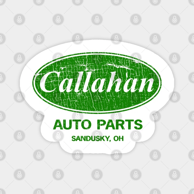 vintage Callahan Auto Parts 1963 Magnet by GisarRaveda