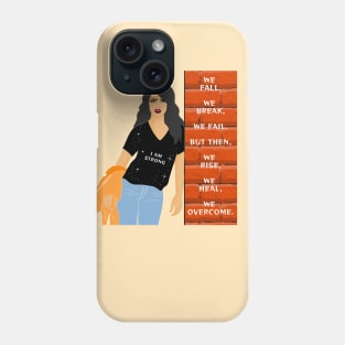 We rise feminist Phone Case