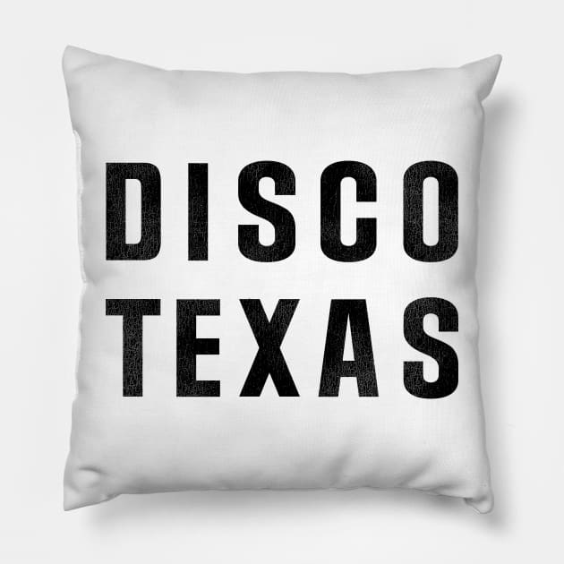 Disco Texas Blondie Tribute Design Pillow by darklordpug