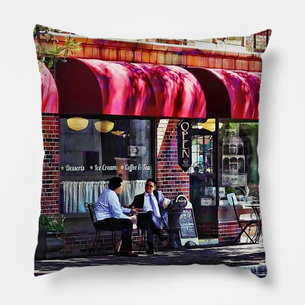 Corning NY - Lunch Break Pillow by SusanSavad