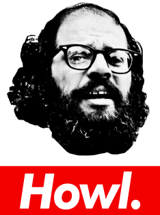 Allen Ginsberg Howl Aesthetic Tribute Design Magnet