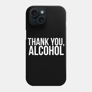 Thank you, Alcohol. // Funny. Parks and Rec- April Ludgate Phone Case