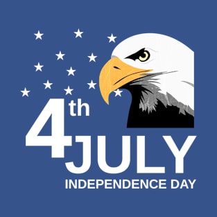 4th of July Independence Day USA Eagle T-Shirt