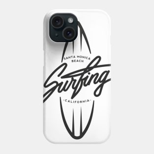 Surfing California Phone Case