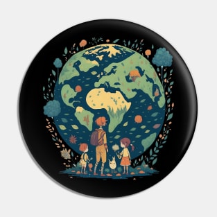 Planet Earth for us Pin