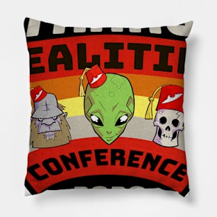 Strange Realities 2020 Official Crest Logo Pillow