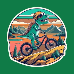 T-Rex Mountain Biking Adventure T-Shirt