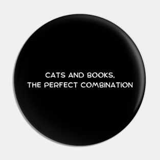 Cats and books, the perfect combination Pin