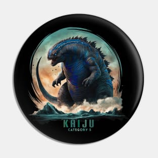 Kaiju Category 5 Concept Pin